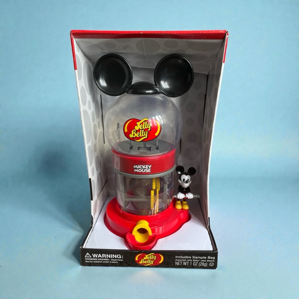 Disney Mickey Mouse Jelly Belly Dispenser - Red and Black
